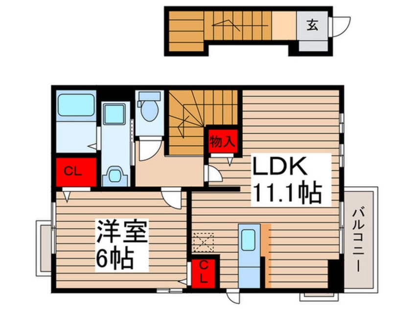 間取図 メゾンMORIKO