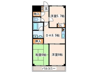 間取図 ＧＳ壱番館