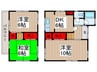 古ヶ崎4丁目戸建 3DKの間取り