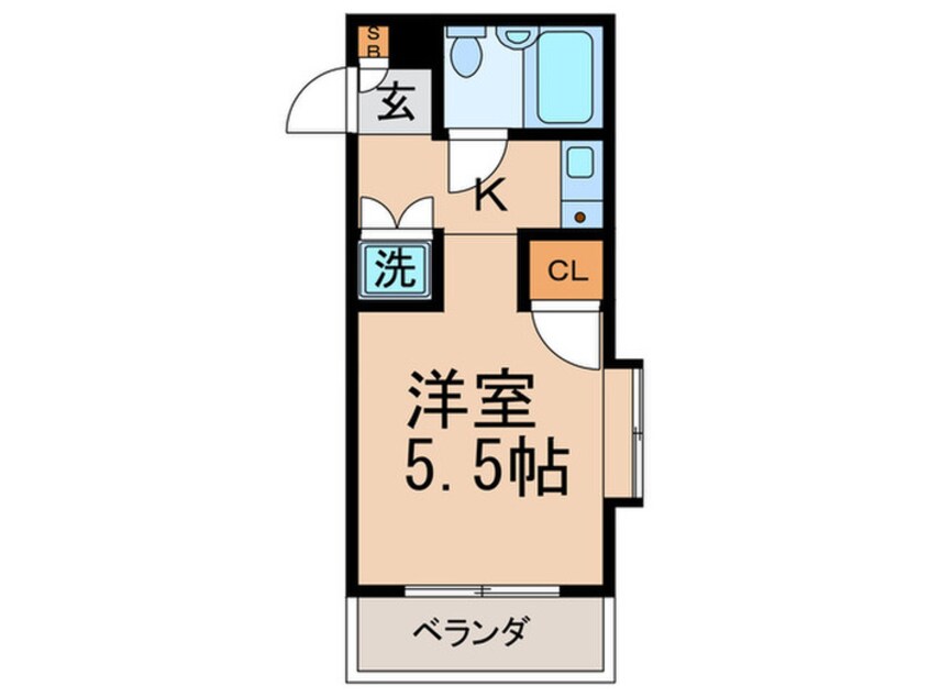 間取図 ローズガーデンＡ５７番館