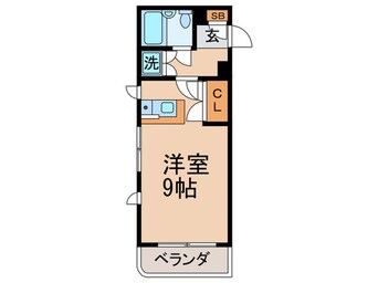 間取図 ローズガーデンＡ５７番館