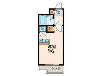 間取図 ローズガーデンＡ５７番館