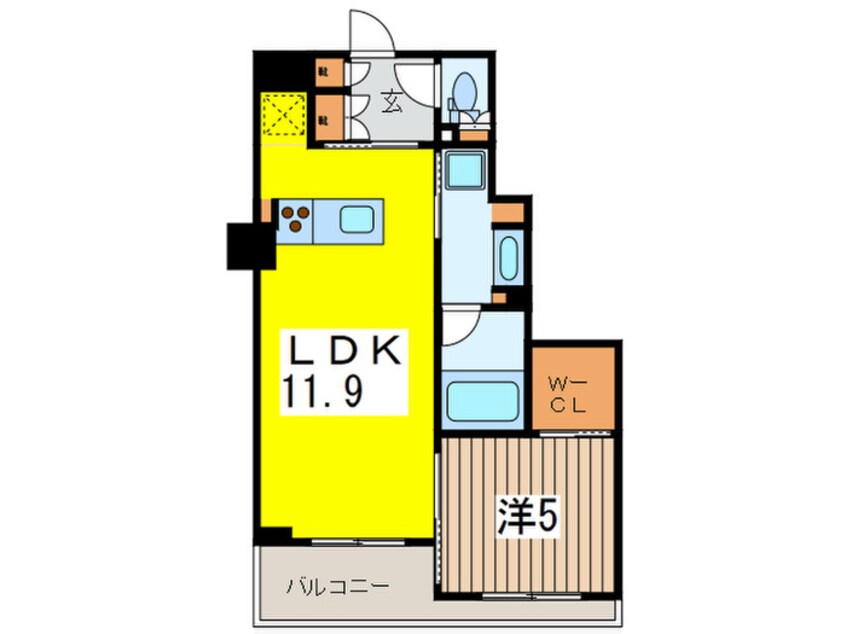 間取図 コンフォリア新川