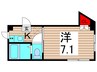 MYSTREET　KAMEARI 1Kの間取り