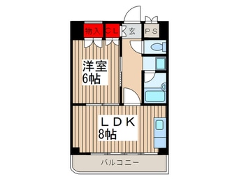 間取図 ＣＡＳＡ　ＤＥ　ＡＬＴＯ
