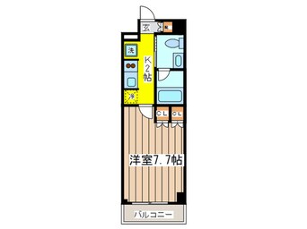 間取図 プラウドフラット仙川Ⅱ