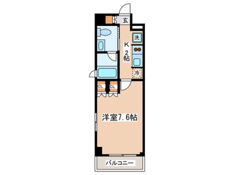 間取図 プラウドフラット仙川Ⅱ