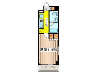間取図 プラウドフラット仙川Ⅱ