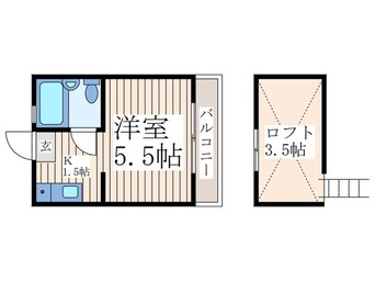 間取図 メゾンアイ北葛西