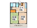 ＭＫハイツの間取図