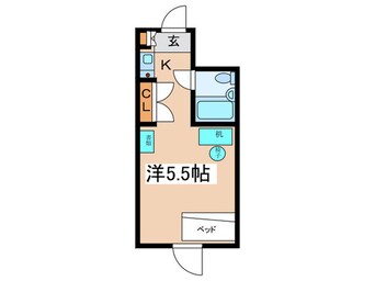 間取図 ライザ武蔵境