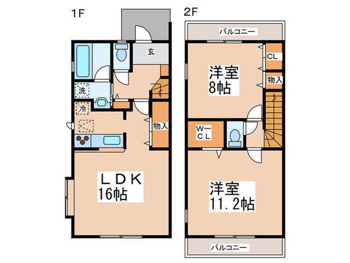間取り図 サンライトハウスＦ