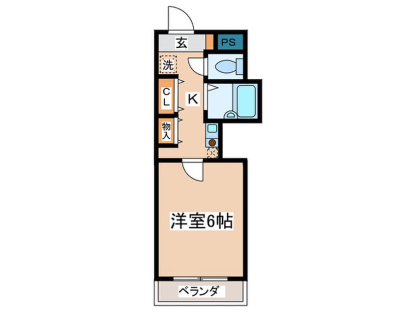 間取図 アドニス・ウエスト