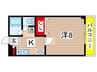 ニューリーブス 1Kの間取り