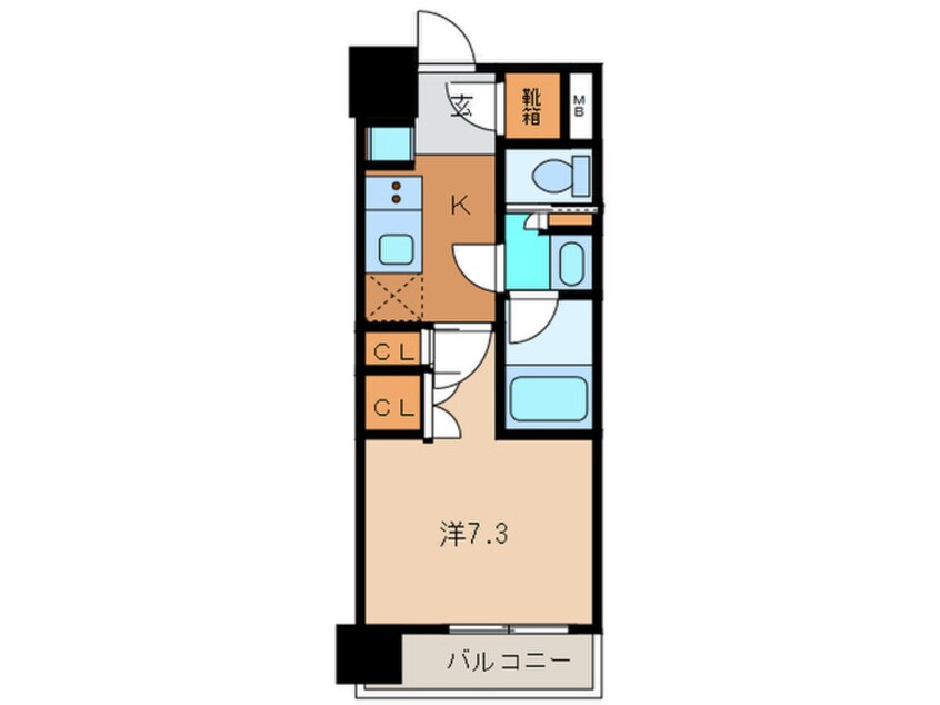 間取図 ザ・パークハビオ目黒