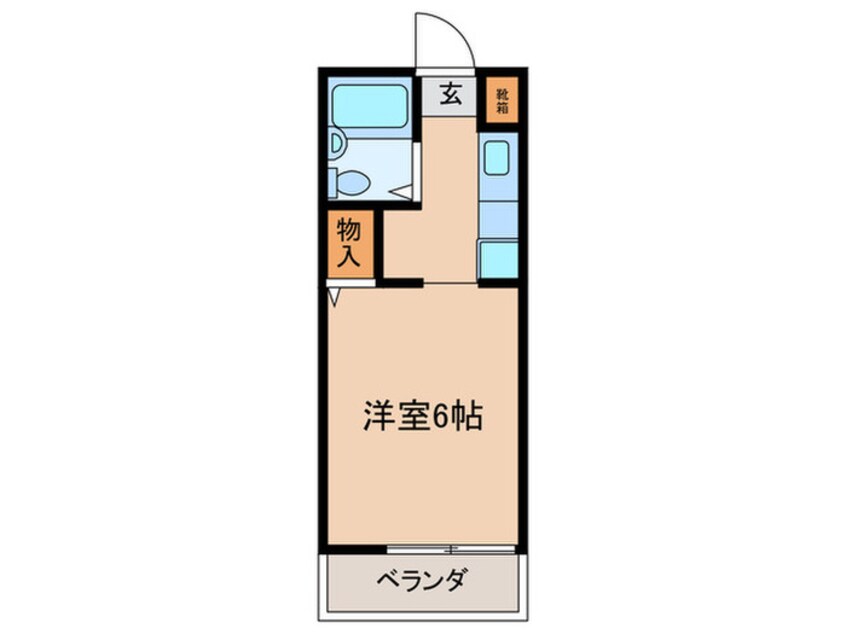 間取図 杉山ハイツ