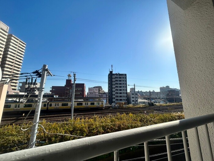 室内からの展望 大島園マンション