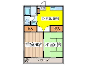 間取図 土屋ハイツ