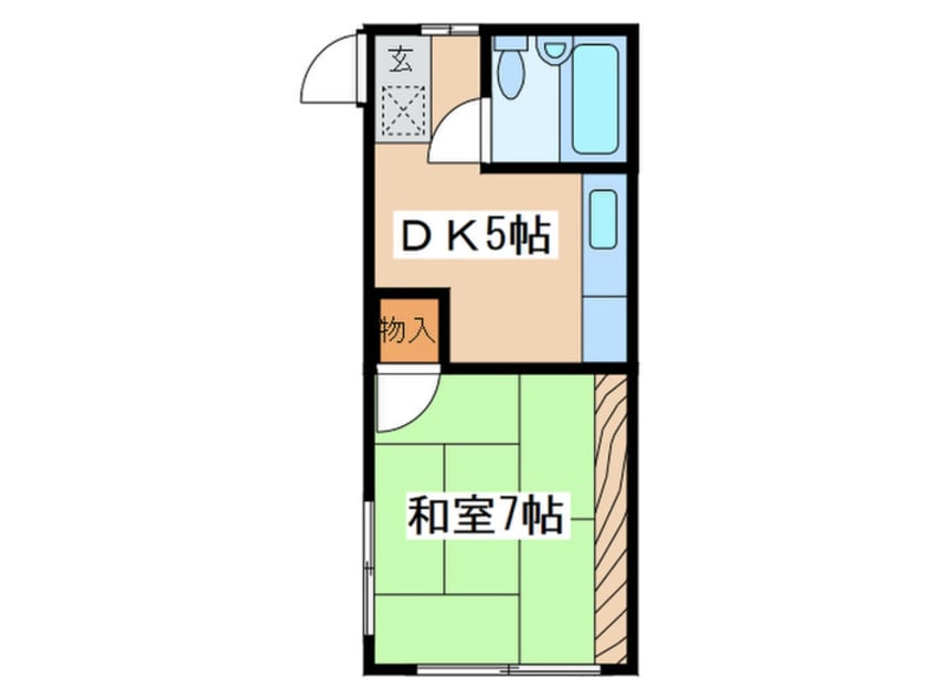 間取図 望月荘