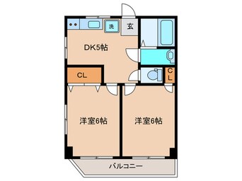 間取図 メゾン森２