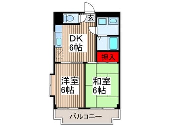 間取図 メゾン・ド・パ－シモン