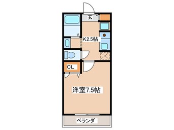 間取図 湘南ａｂｓⅡ