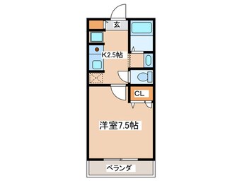 間取図 湘南ａｂｓⅡ