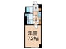 コンフォリア本駒込一丁目 1Kの間取り