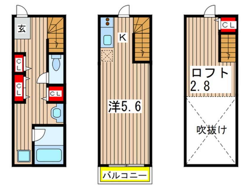 間取図 レガ－ロ千葉中央