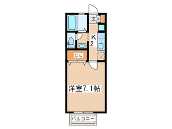 間取図 ロワジール枡形1号館