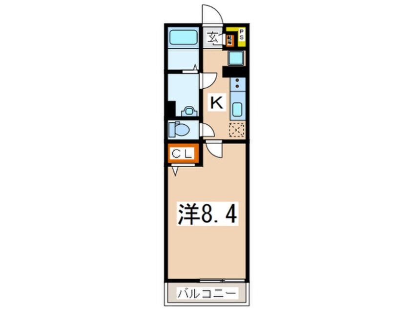 間取図 リブリ・Racine