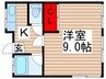 二和ハウス 1Kの間取り
