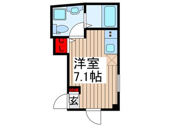 間取図 プランドール北千住