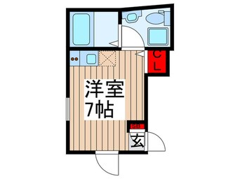 間取図 プランドール北千住