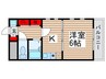 ソフィア 1Kの間取り