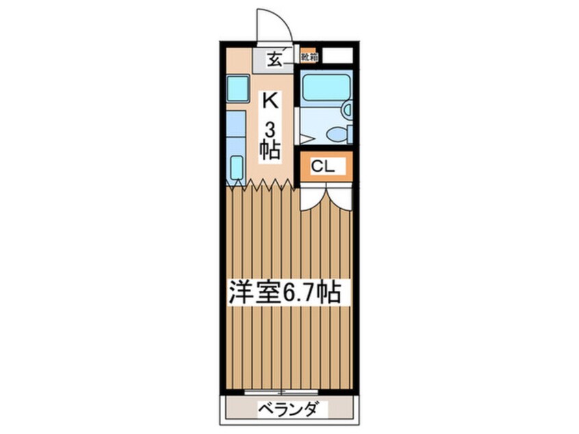 間取図 ハイネス宮腰