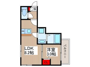 間取図 ティアラ三郷