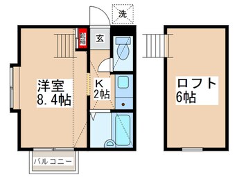 間取図 フラワーヒルあきる野