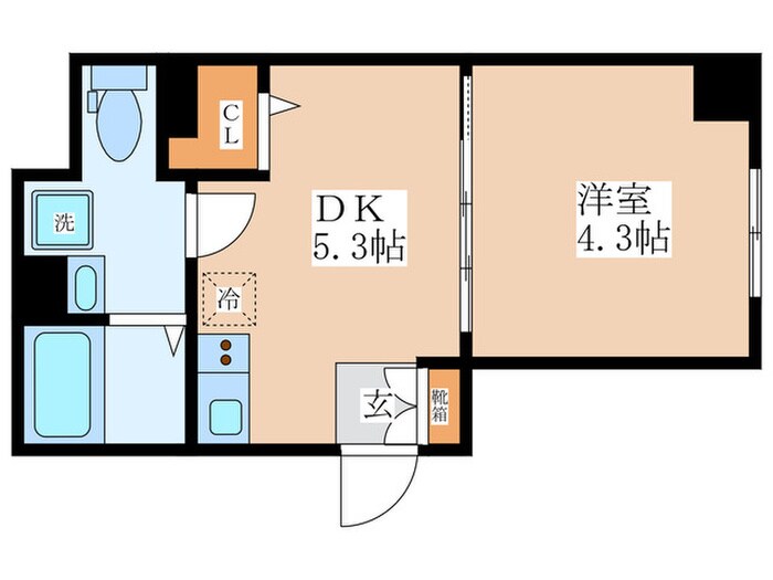 間取り図 ＣＲＥＡＬ新富町