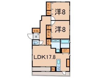 間取図 仮）白幡南新築計画