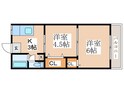 松南コーポの間取図