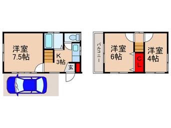 間取図 西篠崎２丁目戸建２２