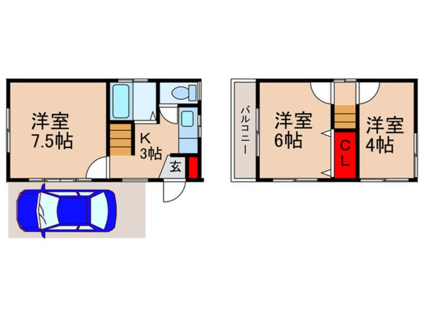 間取図 海