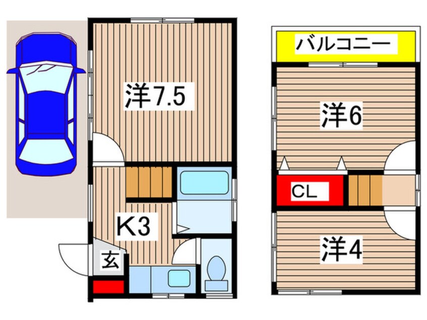 間取図 海