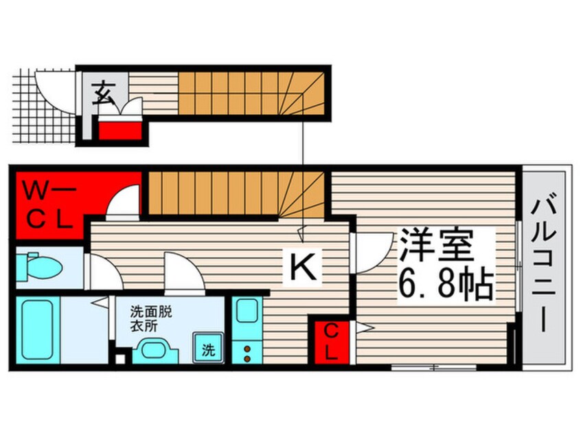 間取図 パークサイド・ソレイユ