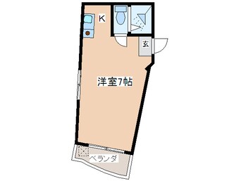 間取図 ファ－ストパレス厚木