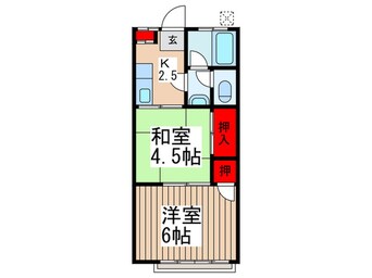 間取図 氷川荘