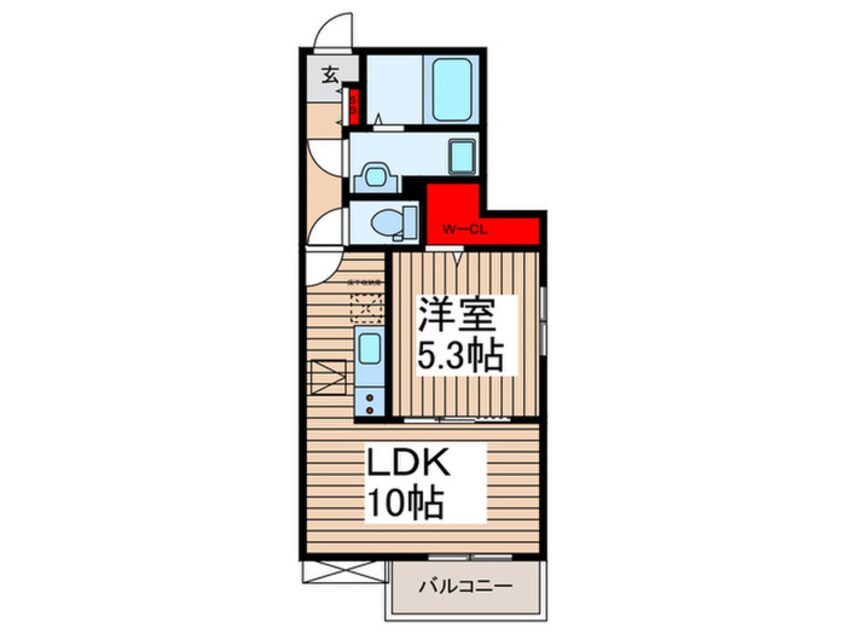 間取図 ベルメゾンイースト