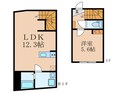 ＨＪ　ＰＬＡＣＥ　目黒通りの間取図
