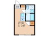 ＨＪ　ＰＬＡＣＥ　目黒通り 1Rの間取り